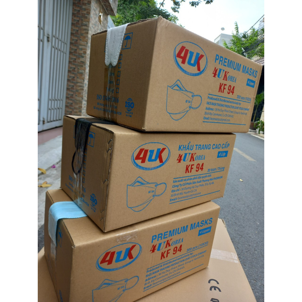 {SALE OFF) KF94 THÙNG 300 CÁI 4U KOREA