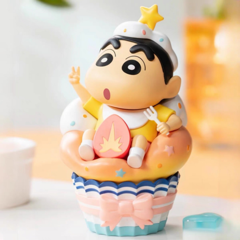 Mô hình Shin cosplay  dễ thương trang trí bàn làm việc, quà tặng