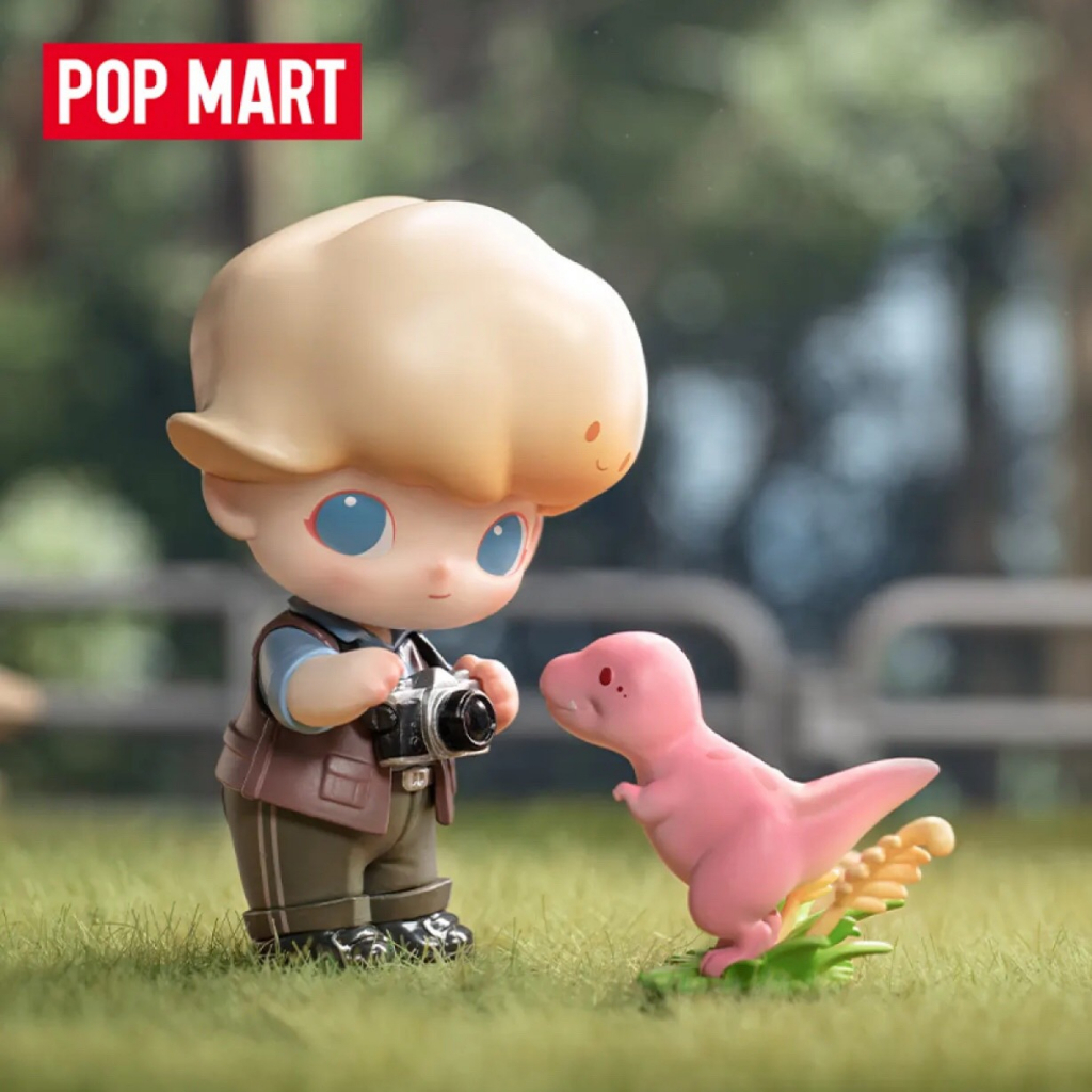POPMART Mô Hình Đồ Chơi Hộp Mù Dimoo Dòng Khủng Long Kỷ Jurassic World