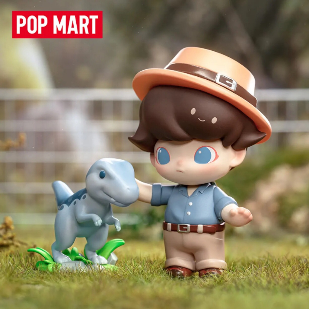 POPMART Mô Hình Đồ Chơi Hộp Mù Dimoo Dòng Khủng Long Kỷ Jurassic World