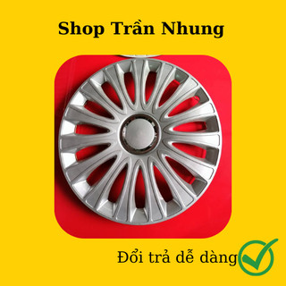 Bộ 4 chiếc ốp lazang xe ô tô r14,r15, r16 inch - r14,r15, r16 - ốp chụp mâm xe ô tô mâm sắt