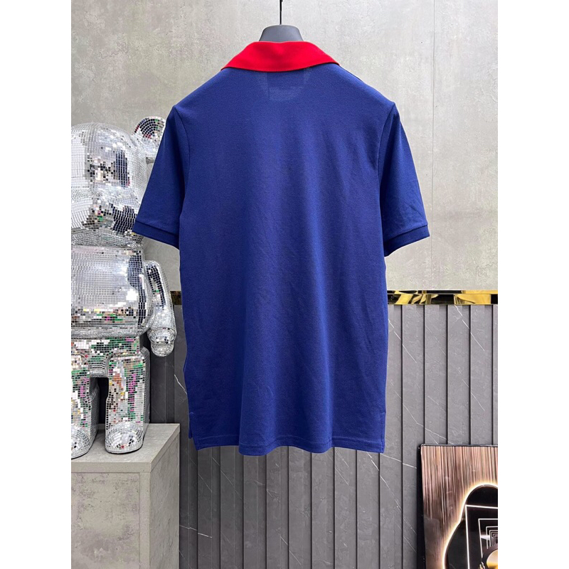 ⚡️[Hight Quality] Hàng Có Sẵn!! Áo Polo G.C GG Logo Thêu Embroidery Màu Xanh Navy - Hàng Loại 1 Chất Liệu Cao Cấp