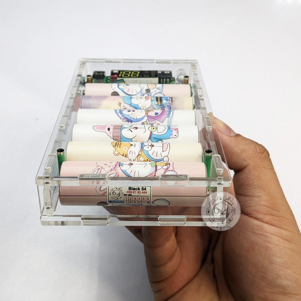 Sạc Dự Phòng 17.400mah Do ra e mon dễ thương 2023 l In ảnh theo yêu cầu