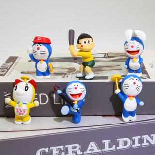 Set 6 mô hình Doraemon siêu cute-Mẫu 8