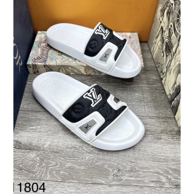 Dép Đúc LV Xỏ Ngón Thời Trang Nam Nữ Fullsize 38 - 43 , Dép Lê Mới Nhất 2023 Fullbox