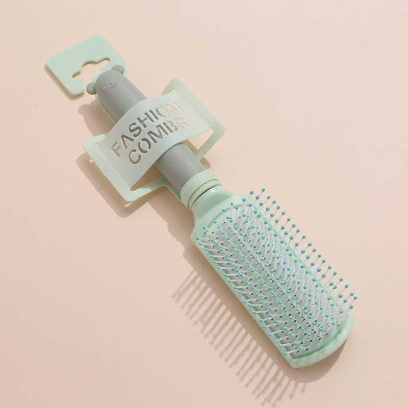 Lược Chải Tóc Gỡ Rối HGVN Chất Liệu Nhựa Bọc Silicon Cao Cấp Màu Pastel Ngọt Ngào Phong Cách Hàn Quốc Cho Bạn Nữ