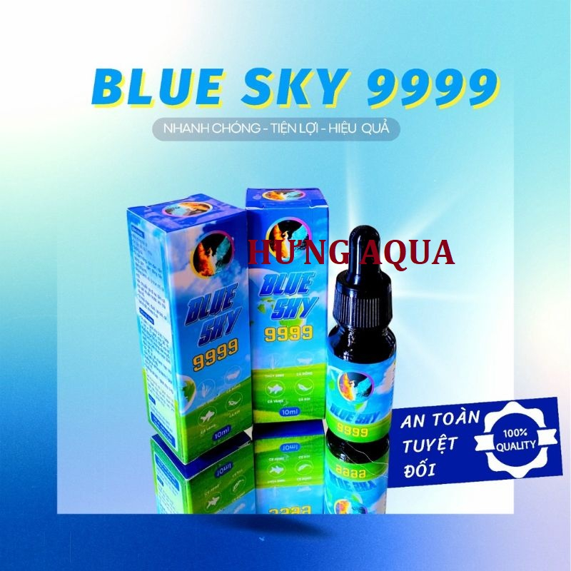 Dung dịch Xử Lý Túm Lắc, tr.i bê.nh nấm cho cá cảnh Blue Sky 999