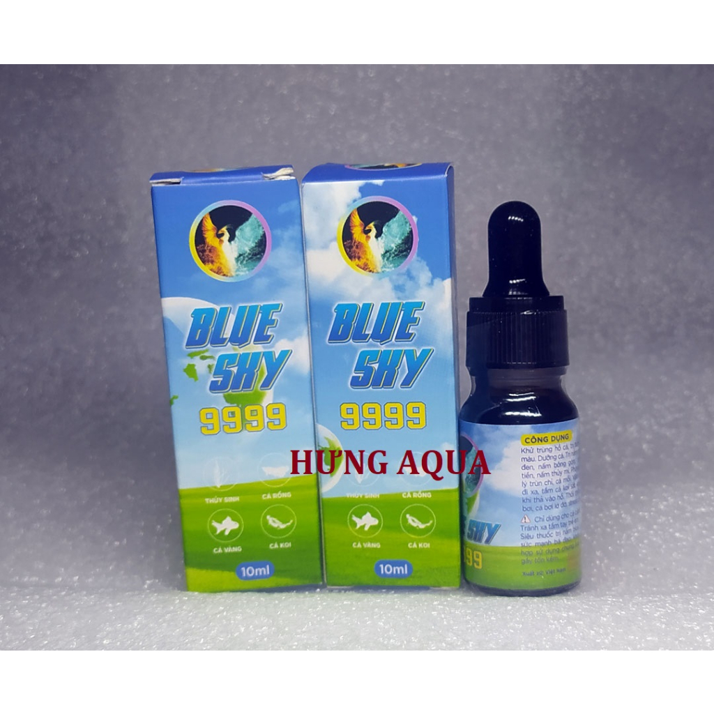 Dung dịch Xử Lý Túm Lắc, tr.i bê.nh nấm cho cá cảnh Blue Sky 999