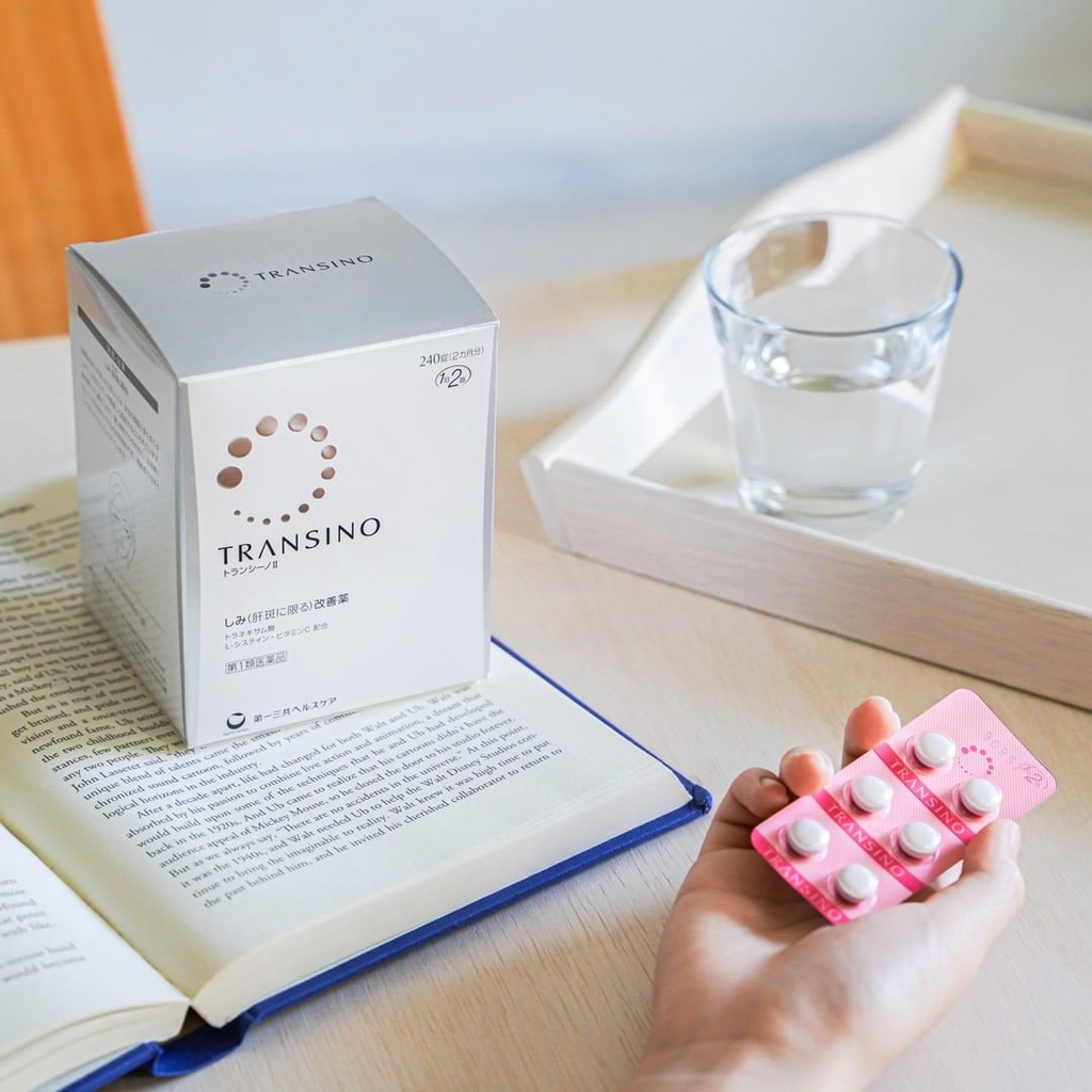 Viên uống Transino trắng da mờ thâm nám Nhật Bản (240 Viên) | BigBuy360 - bigbuy360.vn