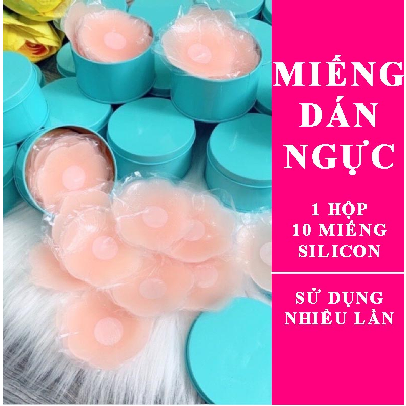 Mua Hộp 10 Miếng Dán Ngực - Dán Nhũ Hoa - Dán Ti - Chất Liệu Silicon Sử ...