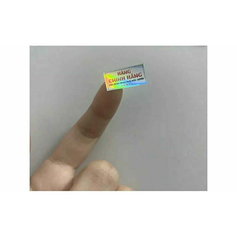 Tem hàng chính hãng decal 7 màu 1x2 cm