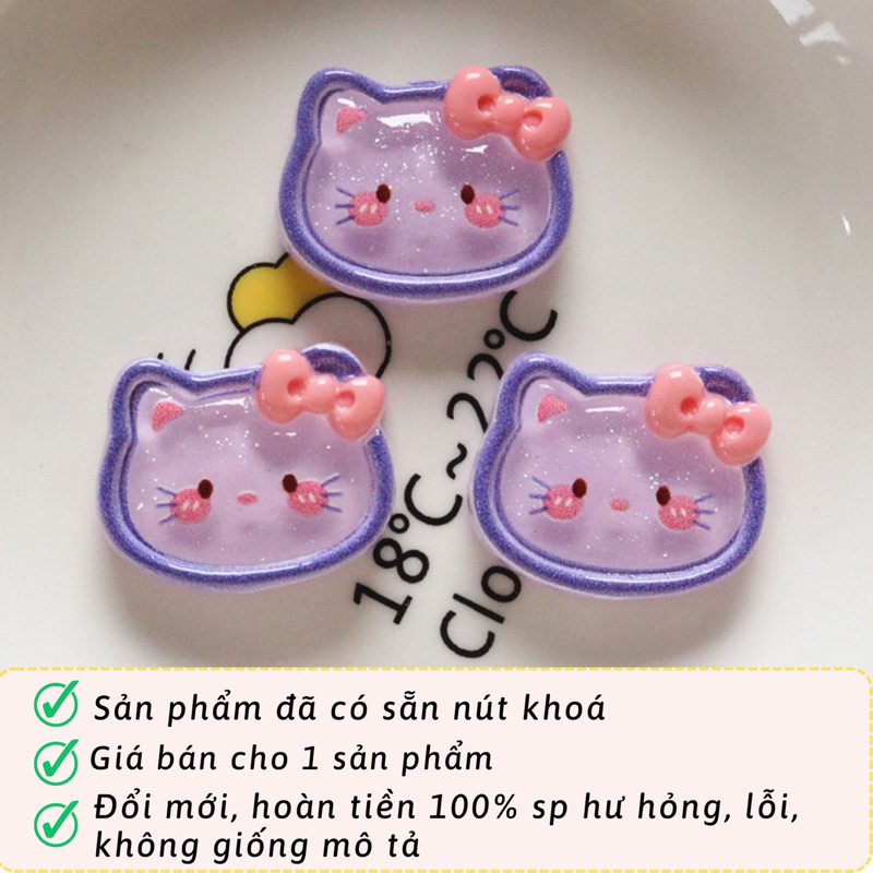 Jibbitz Crocs, Charm, Sticker Dép Hoạt Hình Xinh Xắn HQ92