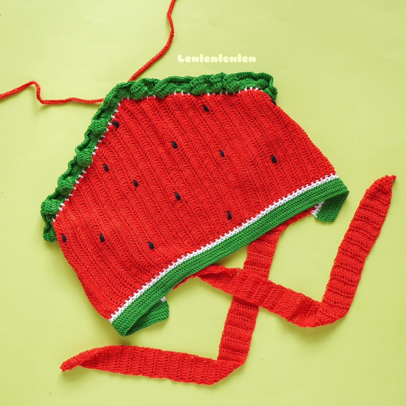 ÁO YẾM HANDMADE cột dây bằng len đi biển mặc hè siêu hot
