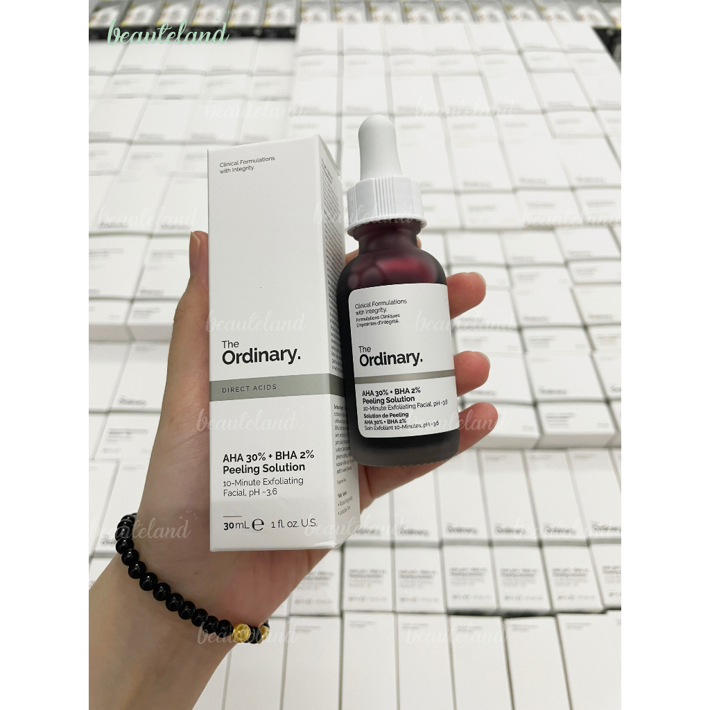 Serum tẩy tế bào chết The Ordinary AHA 30% + BHA 2% Peeling Solution