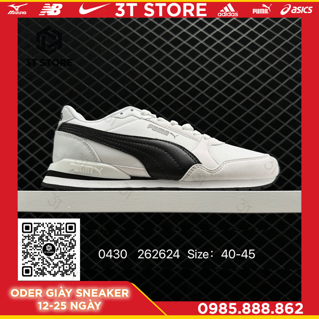 GIÀY SNEAKER MÃ SẢN PHẨM: 384855 09_PUMA St Runner V3 Nl _FULL BOX_FREE SHIP