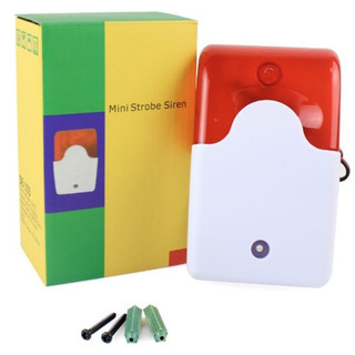 Còi hú báo động đèn chớp dùng điện 12V