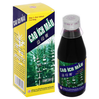 Cao ích mẫu opc spa08 hỗ trợ điều hòa kinh nguyệt, giảm đau bụng kinh - chai 180ml