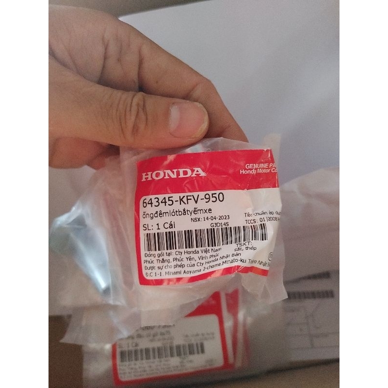 Bộ ốc bắt Yếm bửng Dream Zin hãng honda