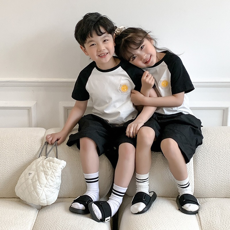 Áo cặp gia đình 3 4 5 người phong cách hàn quốc chất liệu thun cotton mềm hàng qccc