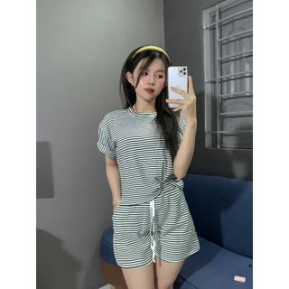 SET BỘ ĐÙI THUN GÂN MẶC NHÀ -DUISOC