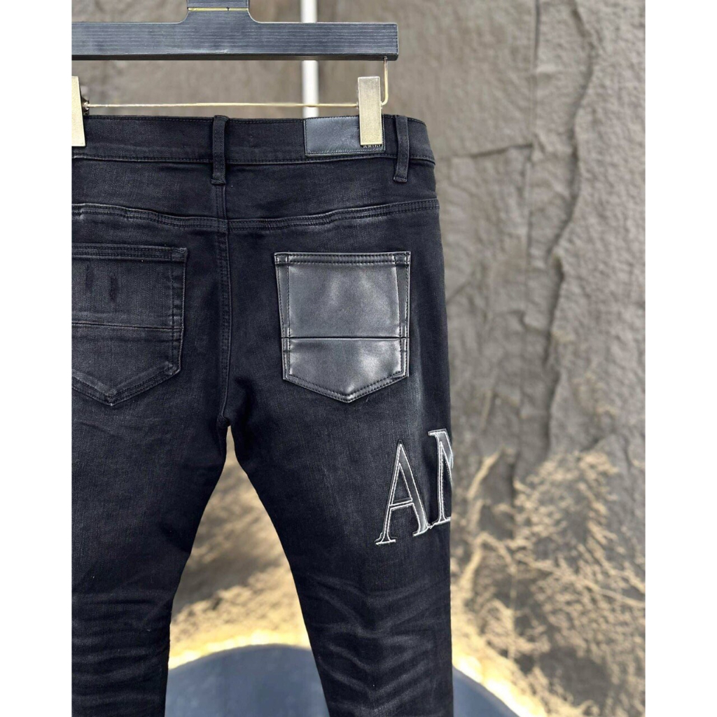 Quần jean vá da kim tuyến đang siêu hot Neww 2023 Full Box | BigBuy360 - bigbuy360.vn