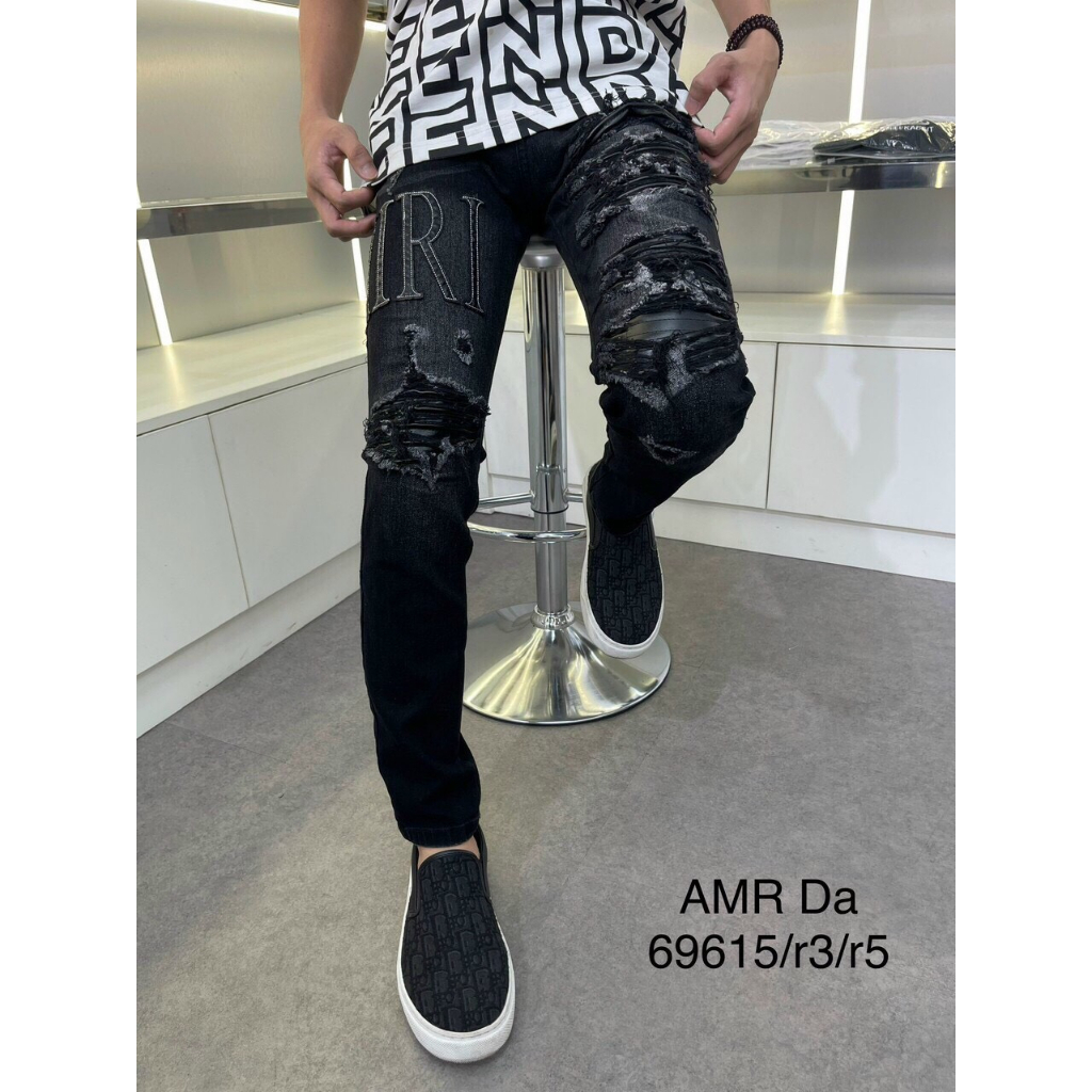 Quần jean vá da kim tuyến đang siêu hot Neww 2023 Full Box | BigBuy360 - bigbuy360.vn