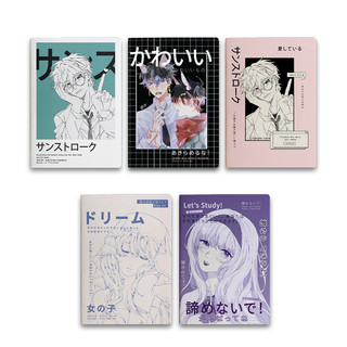 Vở 100 gsm - Style Anime 80 Trang - BST Vở Bìa Anime -  Ong Mặt Bự
