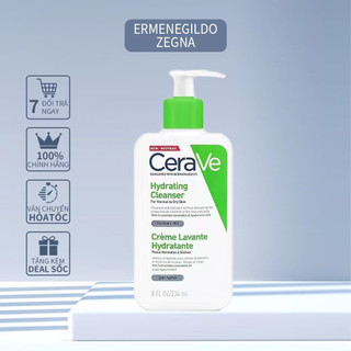 Sữa rửa mặt giúp làm sạch sâu dành cho da khô và da dầu CeraVe Foam Cleanse dung tích 236ml an toàn hiệu quả