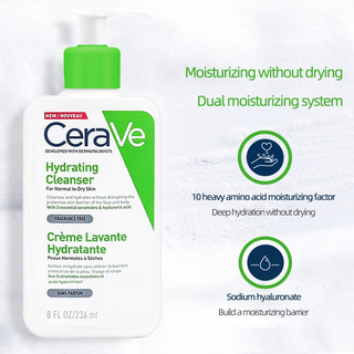 Sữa rửa mặt Cerave nội địa Pháp 236ml