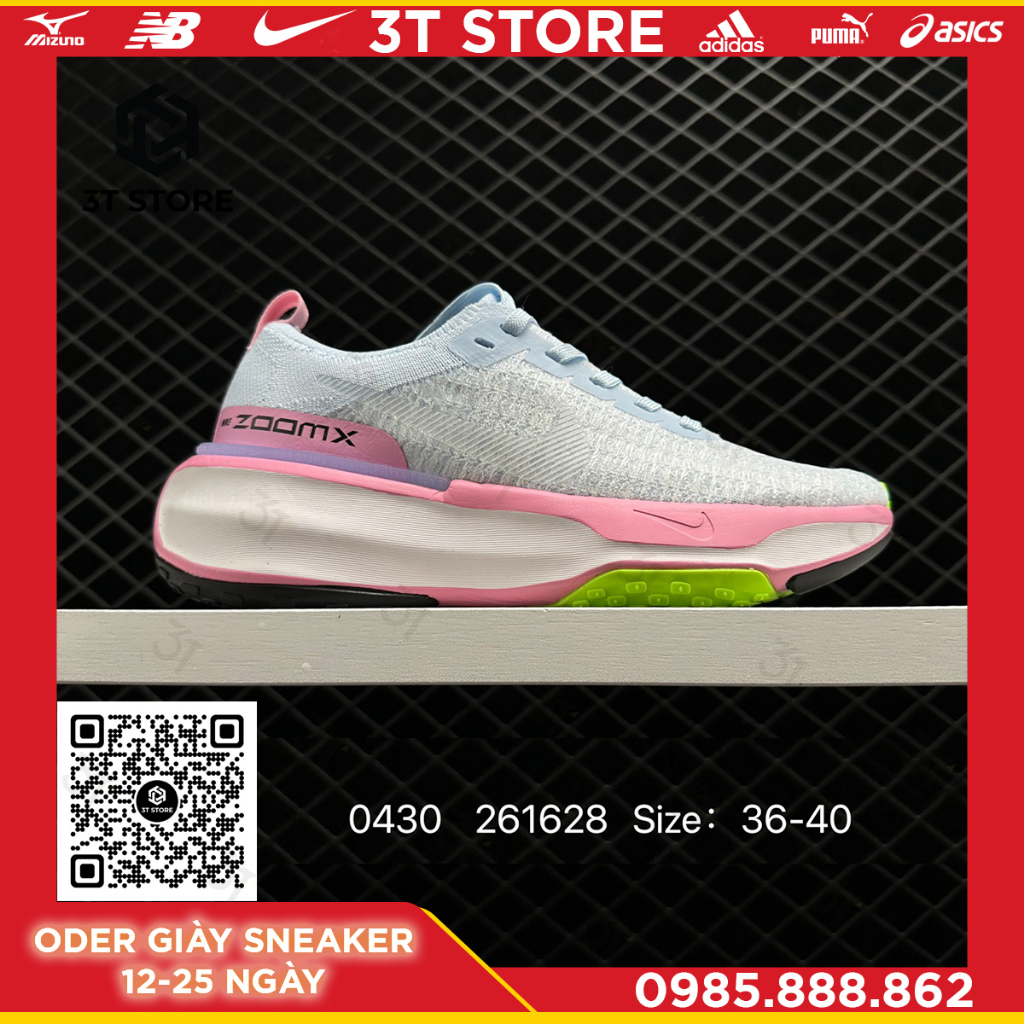 GIÀY SNEAKER MÃ SẢN PHẨM: DR261_NIKE Zoom X Invincible Run Fk 3_FULL BOX_FREE SHIP