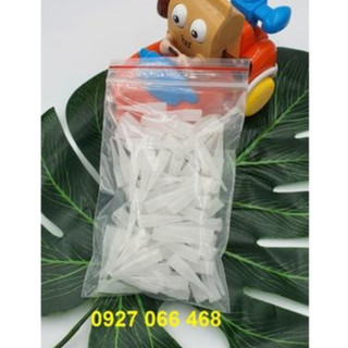 100 chiếc ngòi nhựa trắng máy phun xăm pro, giansun, thần thánh