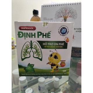 Duphagol định phế hỗ trợ ôn phế, giảm ho long đờm