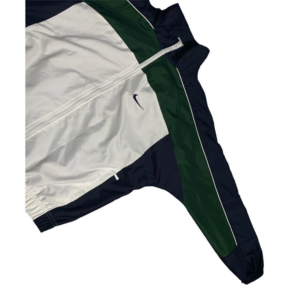 Áo Khoác Nike Vintage Xanh Lục Vải Cao Cấp 2 Lớp Dày Dặn FUNCI-004