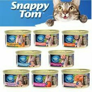Pate snappy tom lon 85g thức ăn cho mèo trưởng thành mèo con snappytom 80g