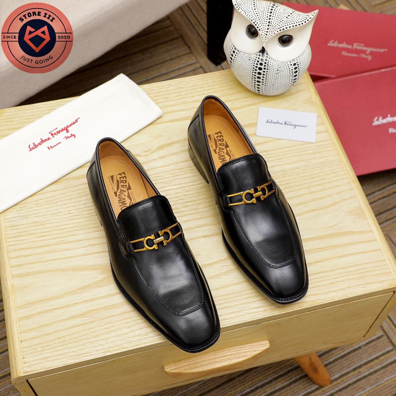 Giày lười nam cao cấp , giày loafer nam Fer.ra.ga.mo hàng hiệu da bò nhập khẩu Ý – STORE III