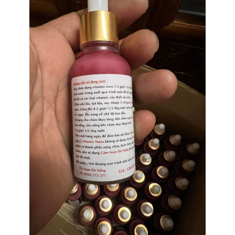 Vitamin nano cho chim cảnh