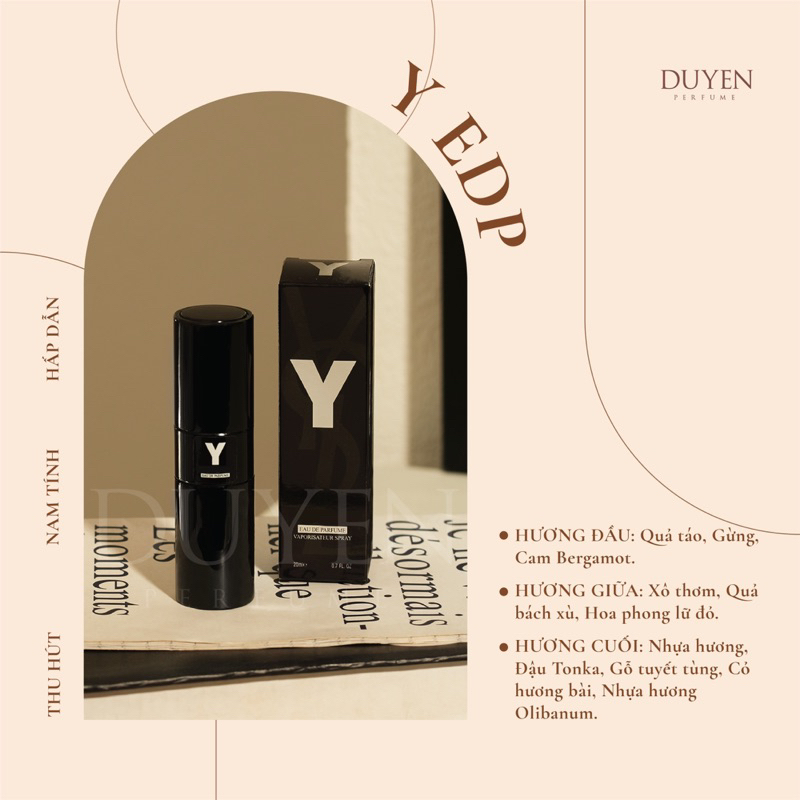 Nước hoa mini 20ml Y EDP (Nam)
