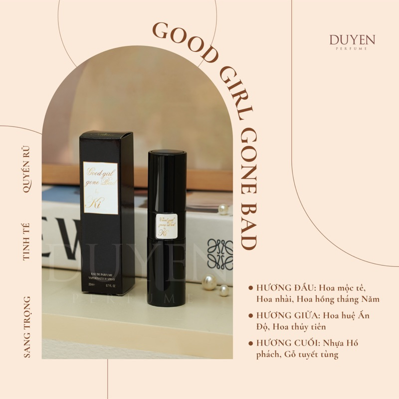 Nước hoa mini 20ml GOOD GIRL GONE BAD