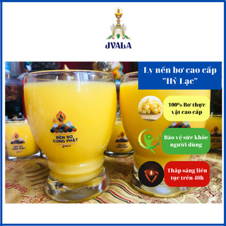 Đèn bơ cúng phật jvala - ly nến bơ hỷ lạc