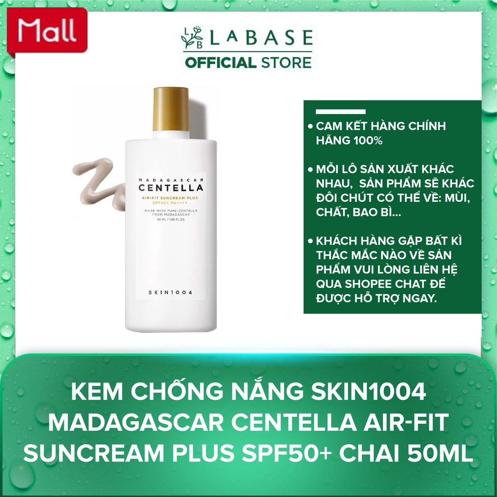 Kem chống nắng Centella Skin 1004 cho da dầu và da nhạy cảm New 2023