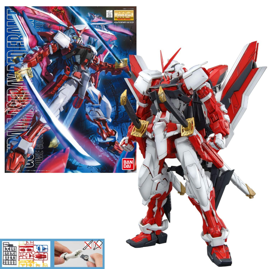 Mô hình lắp ráp Bandai MG Astray Red Frame Kai Gundam Bandai - Hàng Chính Hãng Bandai