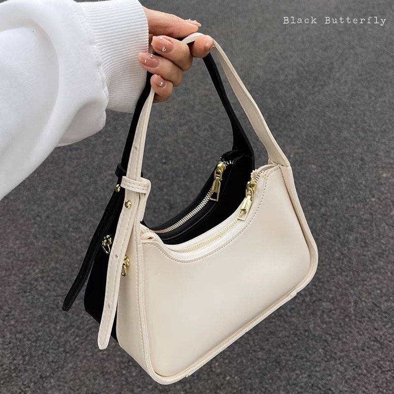 Túi đeo vai trơn ins 2023 Butterfly