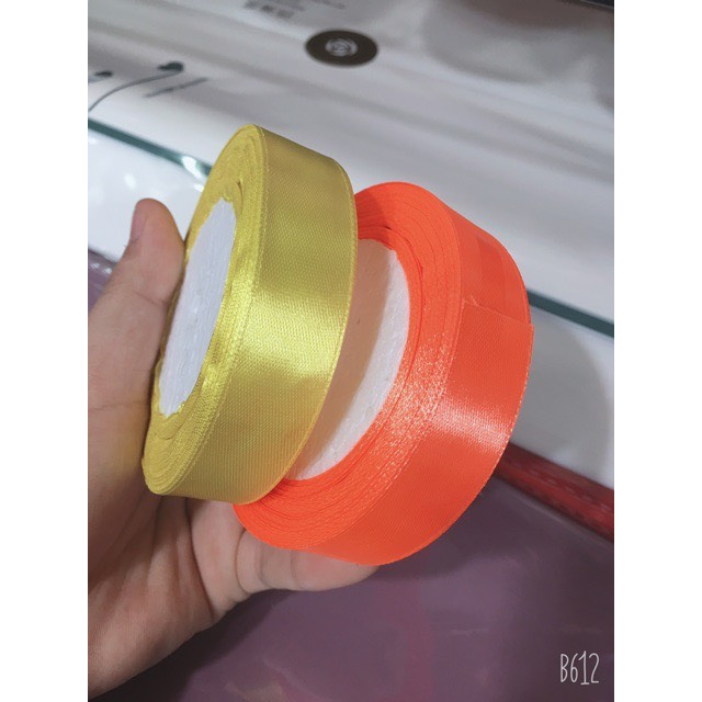 Ruy Băng Lụa Nhiều Màu Bản 2cm Cuộn 22m Mono handmade