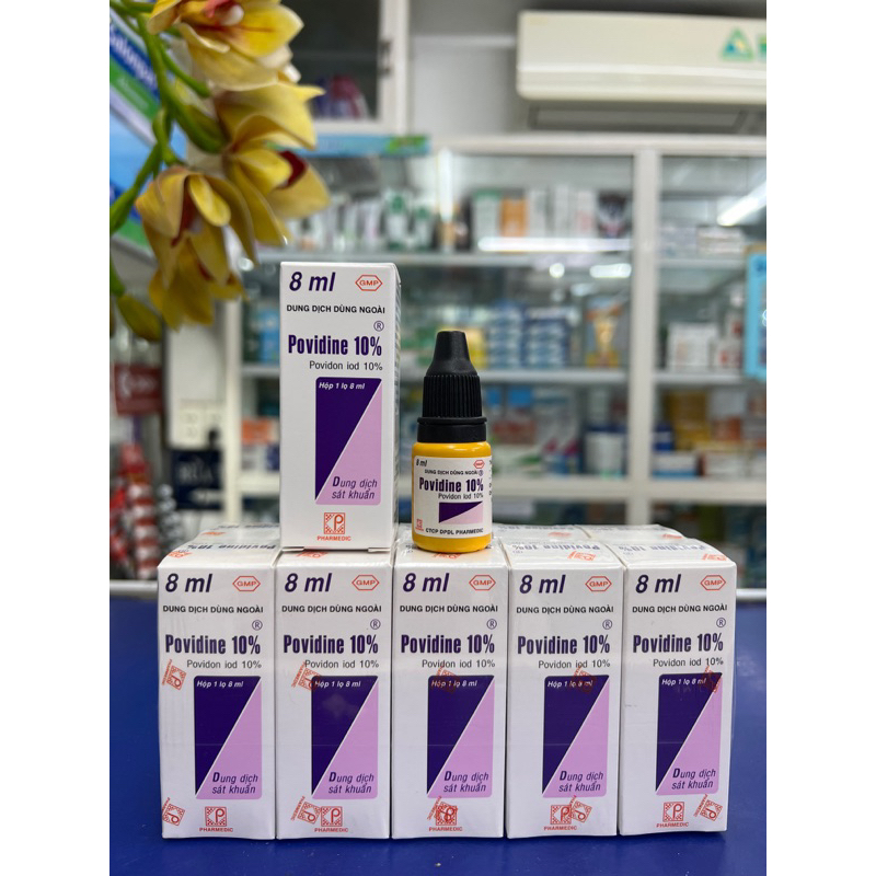 DUNG DỊCH  SÁT KHUẨN Povidine 10% (lọ 8ml)