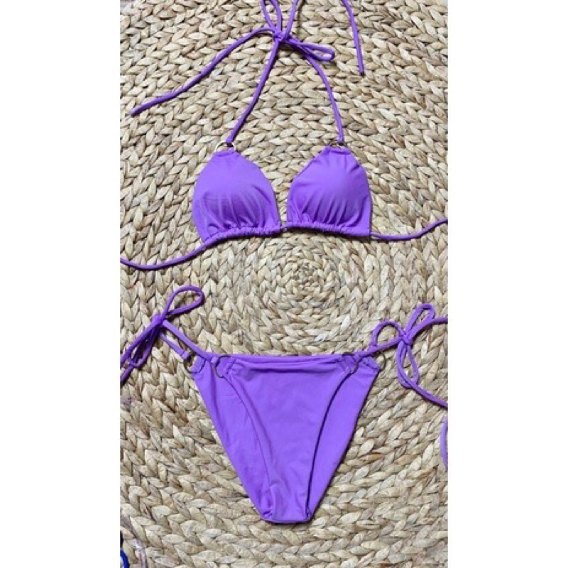 Bikini 2 mảnh đồ bơi tam giác nhiều màu,có sẵn,phối khoen sexy hình thật do shop chụp sàn | BigBuy360 - bigbuy360.vn
