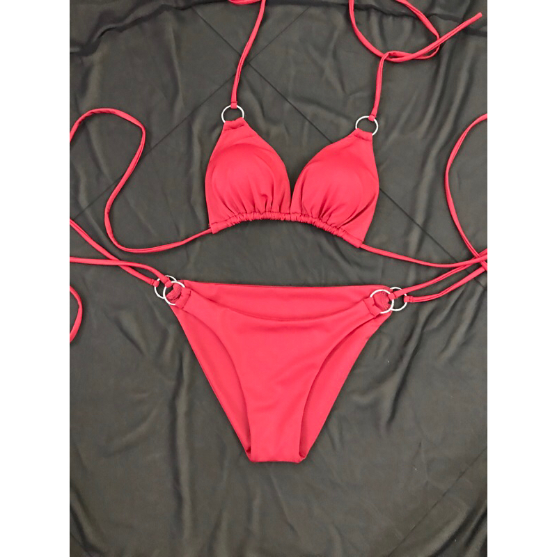Bikini 2 mảnh đồ bơi tam giác nhiều màu,có sẵn,phối khoen sexy hình thật do shop chụp sàn | BigBuy360 - bigbuy360.vn