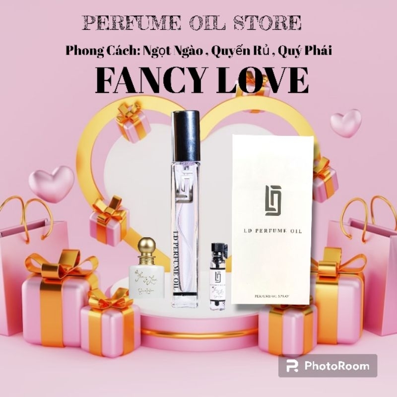 Tinh Dầu Nước Hoa FANCY LOVE 12ml - LD PERFUME OIL , Ngọt Ngào , Quyến Rũ , Quý Phái , LD14 , Nước Hoa Chiết