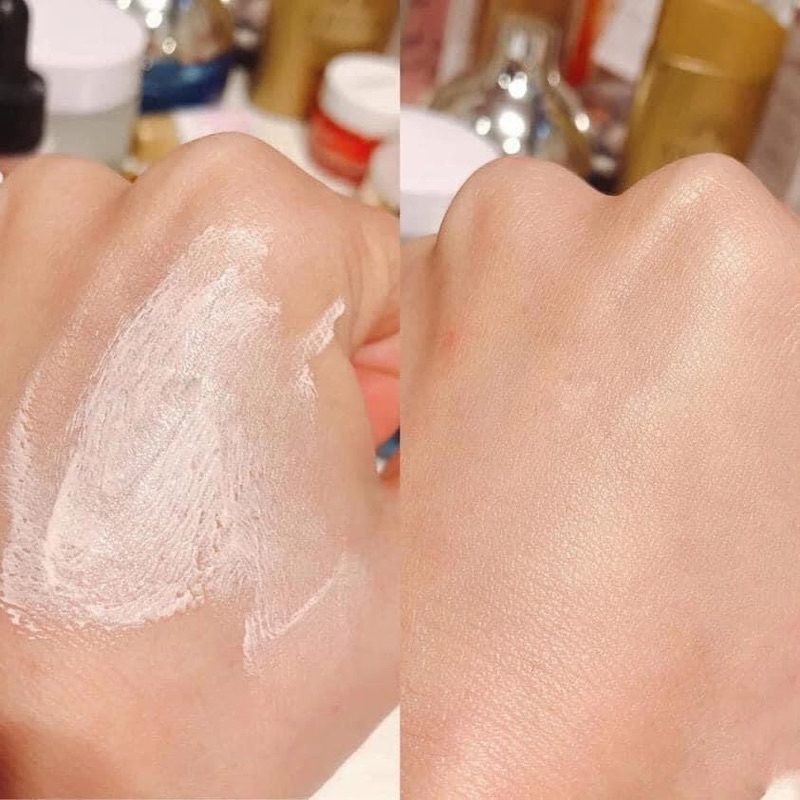 Kem lót KLAVUU White Pearlsation Primer màu hồng, xanh, tím