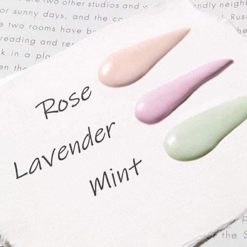 Kem lót KLAVUU White Pearlsation Primer màu hồng, xanh, tím