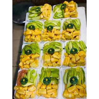 [Ship Hỏa Tốc] Khay Mix Xoài - Mít